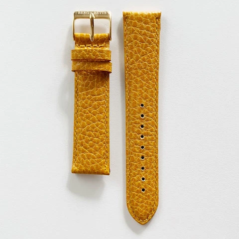 Strap 20mm Mustard and Silver